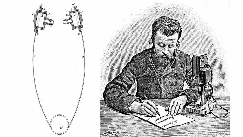 Ernest Mercadier y el bi-teléfono